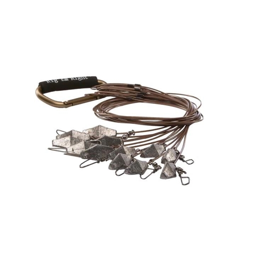 Rig 'Em Right Xtreme Coated Cable Decoy Anchors 30" 4oz 12/ct 001-30-TXC