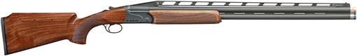 Rizzini USA 26011232 BR110 Sporter IPS Over/Under 12 Gauge 2rd 32" Chrome Lined XL Back Bored, Adj. Vent Rib, Matte Gray Barrel/Rec, Grade II Turkish Walnut Stock w/Adj Comb, 5 Ext. Chokes 26011232IPS