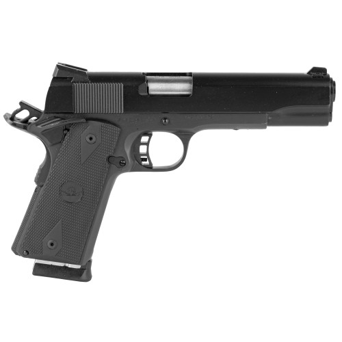 Rock Island 1911 Tactical 9mm, 5" Barrel, Black, Rubber Grip, 10rd