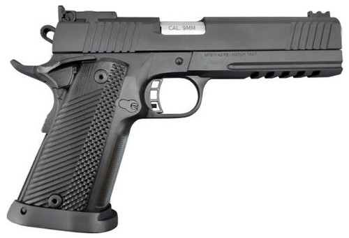 Rock Island Pro Match Ultra1911 9mm, 5" Barrel, G10 Grips, Black Parkerized, 17rd