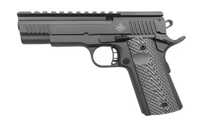 Rock Island XT 22 Magnum Pro-Match 22 WMR, 5" Barrel, Alloy Frame, Black Parkerized Finish, G10 Grips, Tactical Rail Optic Mount, 14Rd Mag