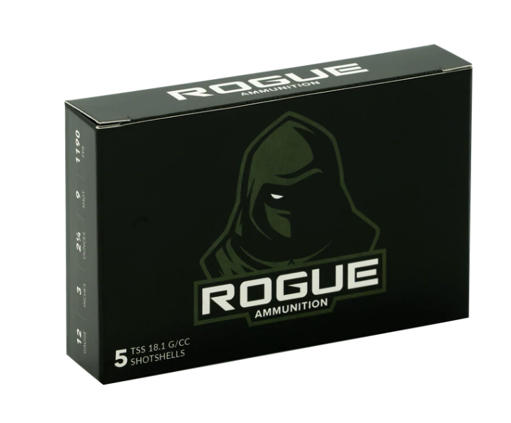Rogue Ammunition TSS 12ga 3″ 2-1/4oz. 1190FPS #9 5rd Box #RA-TSS1232149