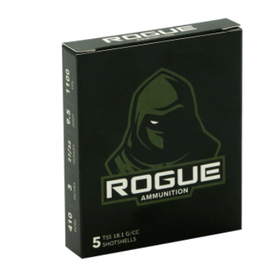 Rogue Ammunition TSS .410 3″ 27/32oz. 1100FPS #9.5 5rd Box #RA-TSS4103273295