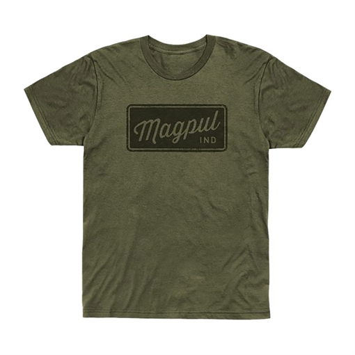 Magpul ROVER BLOCK CVC T-SHIRT OLIVE DRAB HEATHER SMALL MAG1116-317-S