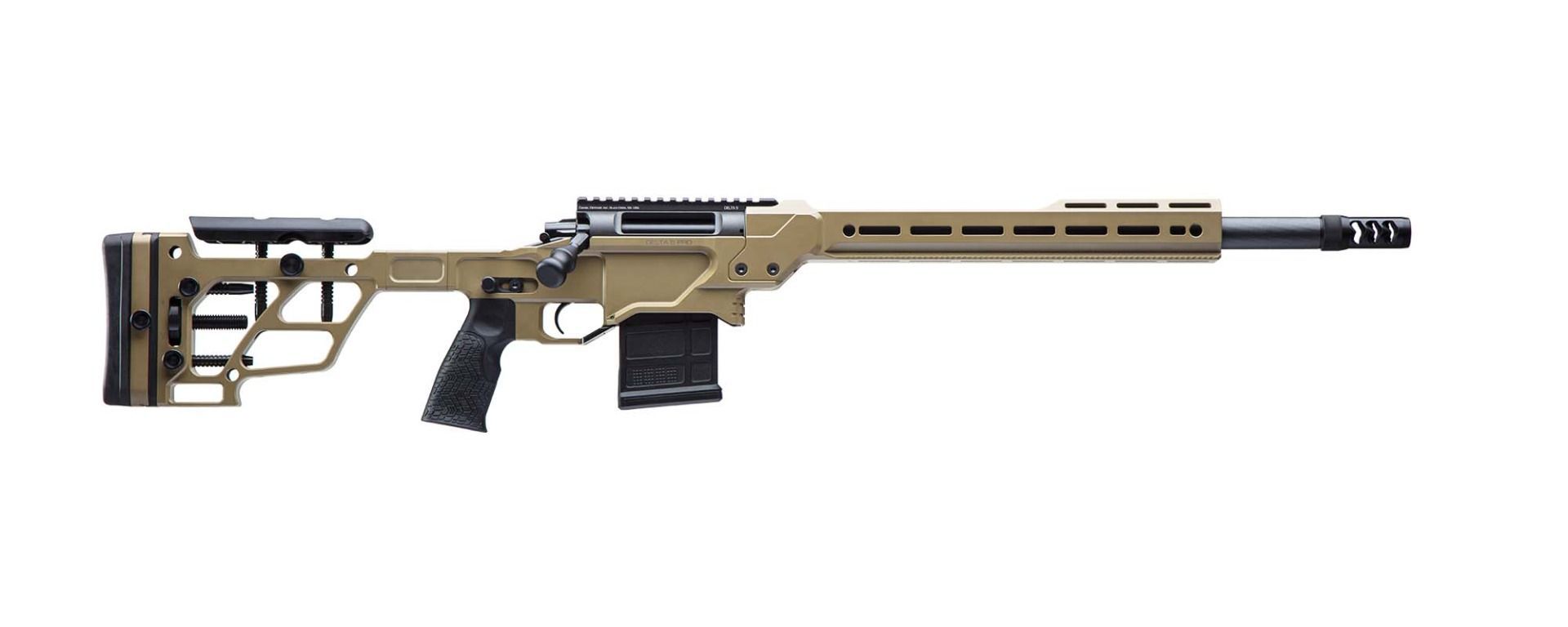 Daniel Defense DELTA 5 PRO Rifle 42-159-06088, 6.5 Creedmoor, 18", Aluminum Chassis Stock, Coyote Tan Finish, 10 Rds