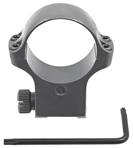 Ruger Steel Scope Ring - Single (6K30TGMM-X) 30mm Extra-High 1.187" Height- Target Grey Stainless 90317