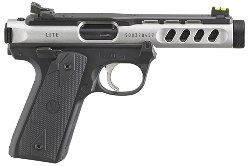 Ruger MARK IV 22/45 LITE 22 LR 4.4'' THRD BBL (2)10RD MAGS TWO-TONE 43949