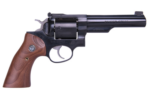 Ruger GP100 Lipsey's Exclusive 44 Special, 5" Barrel, Blued Frame, Smooth Walnut Grip, 5rd