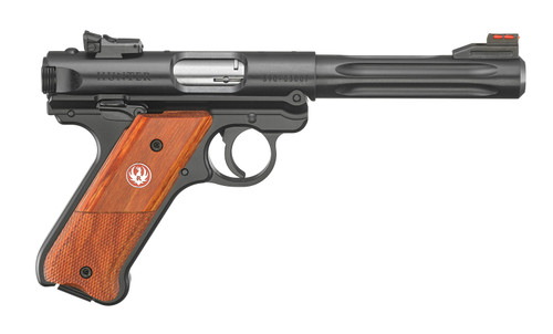Ruger Mark IV HunterTALO Exclusive 22 LR, 5.5" Barrel, Blued Frame, Laminate Grip, 10rd