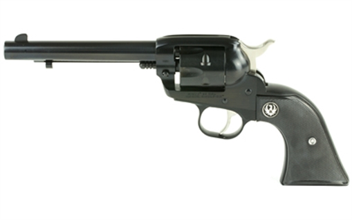 Ruger Single-Six Convertible, Single Action Only, Revolver, 22LR/22 WMR, 5.5" Barrel, Alloy Steel, Blued Finish, Black Checkered Hard Rubber Grips, Blade Front and Fixed Rear Sights, 6 Rounds 00629