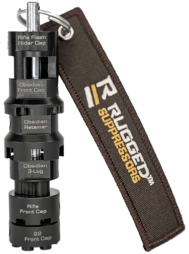 Rugged Suppressors Totem Tool (6 Piece Multi-Tool) Compatible with Most Rugged Suppressor RTK001