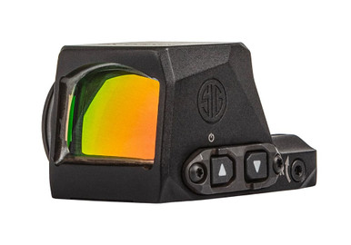 OVERSTOCK - Sig Sauer ROMEO-X COMPACT Red Dot Sight 2 MOA Dot 32 MOA Circle Black - SORX1200