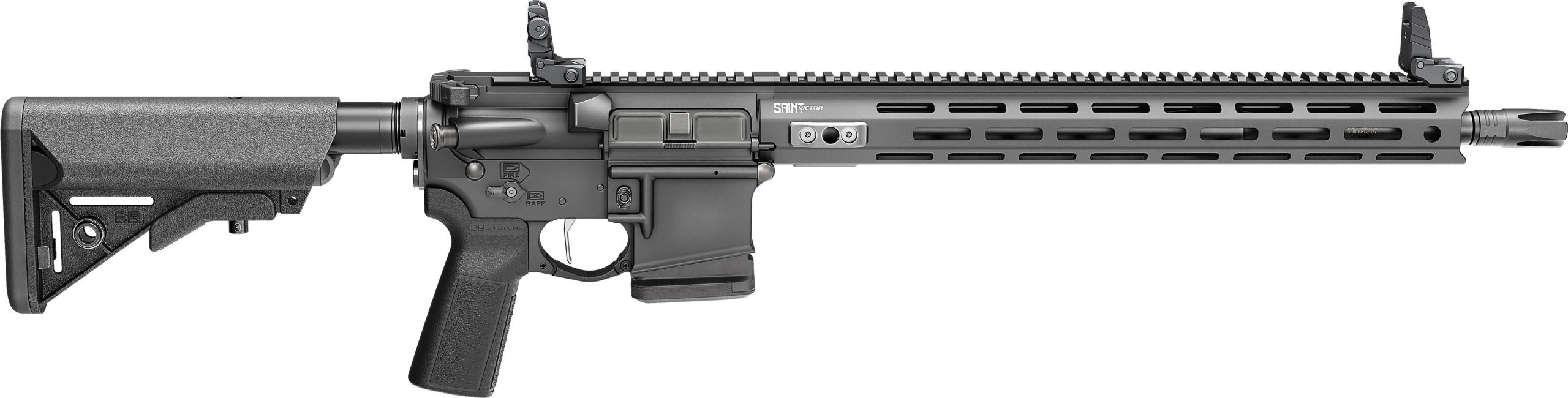 Springfield Saint Victor V2 Rifle STV916556BLC-V2-B5, 223 Rem, 16", Collapsible/Folding B5 Systems Sopmod Stock, 10 Rds