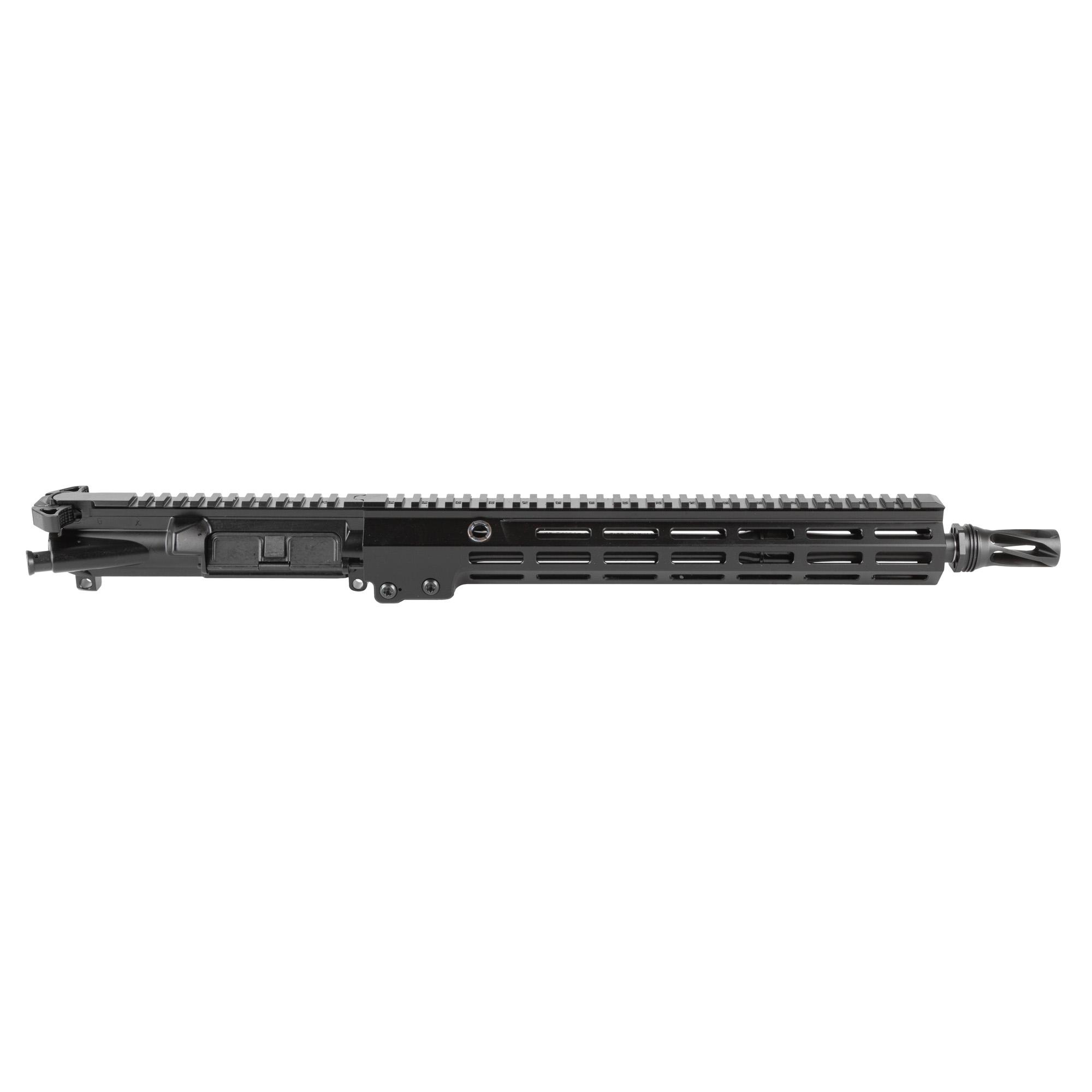 Geissele Automatics Super Duty MOD1 Complete Upper Receiver, 5.56 NATO 14.5" P&W W/ HUXWRX QD 556 Flash Hider, Black (08-547B)