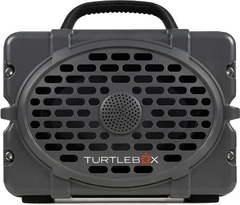 Turtlebox Original Gen3 Bluetooth Speaker, Gray (TB-ORIG-G3-GRAY-BLK-BLK-1)