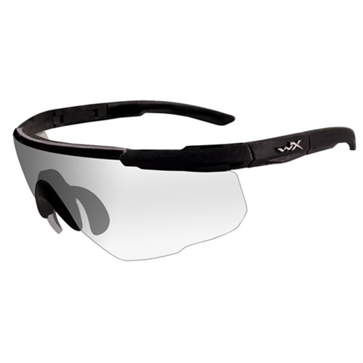 Wiley X Eyewear CLEAR SABER SHOOTING GLASSES BLACK 303