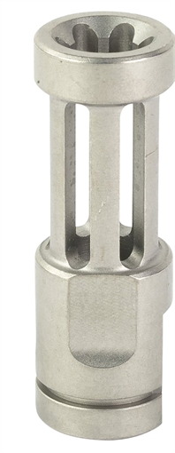 Samson Manufacturing Corp FLASH HIDER FOR RUGER 10/22 STAINLESS STEEL 04-06062-00 040606200