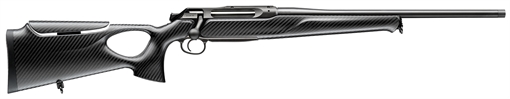 Sauer 505 Synchro XTC Full Size 270 Win Mag 3+1 22" Matte Blued Threaded Barrel, Matte Blued Saddle Mount Steel Receiver, Black Thumbhole w/Adj Comb Carbon Fiber Stock 80117130