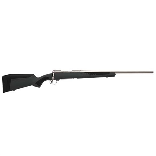 Savage Arms 110 Storm Full Size 270 Win 4+1 22" Matte Button-Rifled Barrel, Matte Drilled & Tapped Stainless Steel Receiver, AccuStock Matte Gray Synthetic Stock, Right Hand 57052