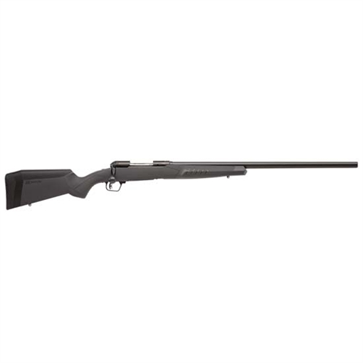 Savage Arms 110 Varmint Full Size 204 Ruger 4+1 26" Matte Black Button-Rifled Barrel, Matte Black Drilled & Tapped Carbon Steel Receiver, Adj AccuStock Matte Gray Synthetic Stock,,Right Hand 57068