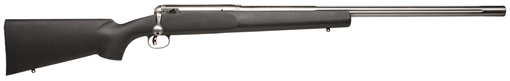 Savage Arms 12 LRPV Full Size 223 Rem 1rd 26" Heavy Fluted Barrel, Matte Stainless Steel Receiver w/Picatinny Rail, Matte Black HS Precision w/V-Block Synthetic Stock, Right Hand, 1:9 Twist 18144