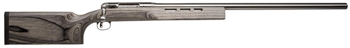 Savage Arms 12 F Class Full Size 6.5x284 Norma 1rd 30" Stainless Heavy Barrel, Matte Stainless Steel Receiver Drilled & Tapped, Satin Gray Fixed Laminate Stock, Right Hand 18155