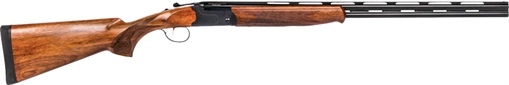 Stevens 555, Over/Under Shotgun, 28 Gauge, 2.75" Chamber, 26" Barrels, Black, Walnut Stock, 5 Choke Tubes (Full Choke, Improved Modified Choke, Modified Choke, Improved Cylinder Choke, and Cylinder Choke), 2 Rounds 22167