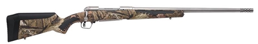 Savage Arms 110 Bear Hunter 375 Ruger 3+1 23" Matte Stainless Steel Straight Fluted Barrel, Mossy Oak Break-Up Country Fixed Sporter w/AccuFit Stock, Right Hand 57047