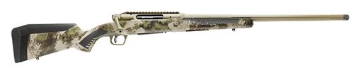 Savage Arms Impulse Big Game 7mm PRC 2+1 22" Threaded, Hazel Green Cerakote Barrel/Rec, Woodland Camo Fixed AccuStock with AccuFit, Includes Detachable Box Mag 58028