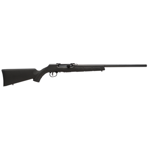 Savage Arms A Series Magnum Full Size 17 HMR 10+1 22" High Luster Heavy Barrel, High Luster Drilled & Tapped Carbon Steel Receiver, Matte Black Fixed Synthetic Stock, Right Hand 47007
