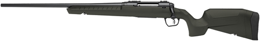 Savage Arms Axis 2 308 Win 4+1 22" Matte Black Sporter Barrel, Matte Black Drilled & Tapped Steel Receiver, Fixed Green Synthetic Stock, Left Hand 32076