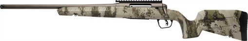 Savage Arms Axis 2 Pro Compact 6.5 Creedmoor 4+1 20" Gun Metal Bronze Cerakote Heavy Threaded Barrel & Picatinny Rail Carbon Steel Receiver, Fixed Woodland Camo Synthetic Stock, Left Hand 32310