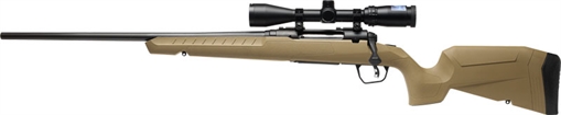 Savage Arms Axis 2 XP Combo 30-06 Springfield 4+1 22" Black Sporter Barrel, Black Drilled & Tapped Steel Receiver, Fixed Flat Dark Earth Synthetic Stock, Left Hand, Boresighted 3-9x40 32203