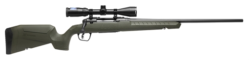 Savage Arms Axis 2 XP Combo Full Size 223 Rem 4+1 22" Black Sporter Barrel, Black Carbon Steel Receiver Drilled & Tapped, OD Green Fixed Synthetic Stock, Weaver 3-9x40mm Scope, Right Hand 32149