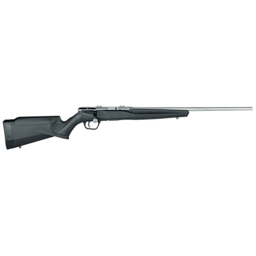Savage Arms B Series FVSS Full Size 22 WMR 10+1 21" Matte Button Rifled Barrel, Matte Drilled & Tapped Stainless Steel Receiver, Matte Black Fixed Synthetic Stock, Right Hand 70502