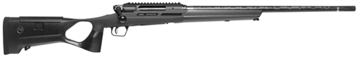 Savage Arms Impulse KLYM 308 Win 4+1 22" Carbon Fiber Threaded Barrel, Black Aluminum Receiver w/Picatinny Rail, Black Custom by FBT Carbon Fiber Stock, Ambidextrous 58104