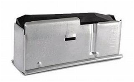 Savage Arms Magazine, Bottom Release, Long Action, 25-06 Remington/270 Winchester/30-06 Springfield, 4 Rounds, Fits 10FC/11FC/12FCV/12LRP/10 Predator Hunter/110/IMPULSE, Matte Blued Finish 55117