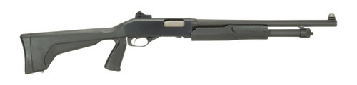 Stevens 320 Security 20 Ga, 18.5" Barrel, Pistol Grip, Ghost Ring, Black, 5rd