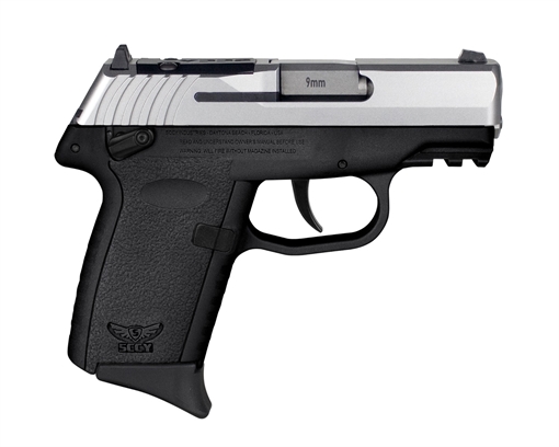SCCY CPX-1 GEN3 HGA 9MM 3.1IN BBL AMBI SAFETY BLACK/SS 2-10RD RED DOT READY CPX-1TTBKRDRG3 CPX1TTBKRDRG3