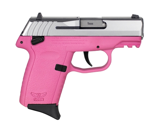 SCCY INDUSTRIES 9MM TT SLIDE PNK GRIP DOUBLE SIDED SAFETY 10RD GEN 3 CPX-1TTPKG3 CPX1TTPKG3