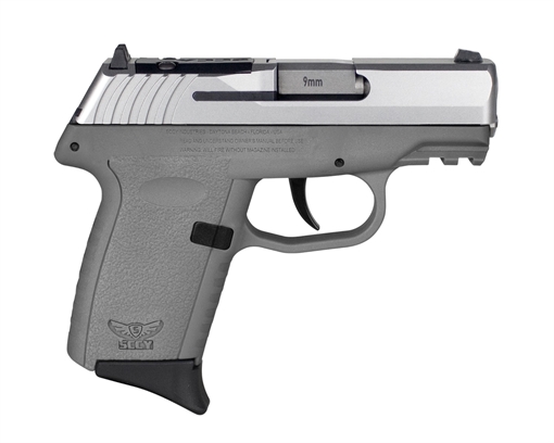 SCCY CPX-2 GEN3 HGA 9MM 3.1IN BBL NO SAFETY SNIPER GRAY/SS 2-10RD RED DOT READY CPX-2TTSGRDRG3 CPX2TTSGRDRG3