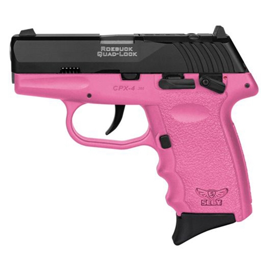 SCCY CPX-4 HGA 380 AUTO 2.96IN BBL AMBI SAFETY PINK/BLACK 2-10RD RED DOT READY CPX-4CBPKRDR CPX4CBPKRDRG3