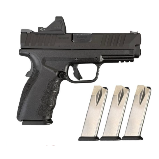 Springfield XD Mod 4 4″ Barrel 4-16rd mags With Viridian Green Dot