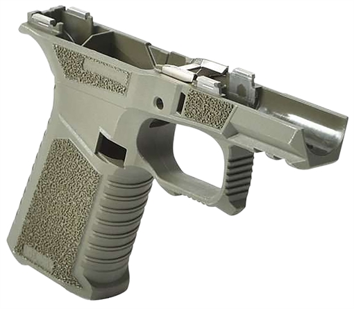 Sct Manufacturing Sub Compact Compatible w/ Glock 43X/48 OD Green Polymer Frame Aggressive Texture Grip Includes Locking Block 0225020100IB