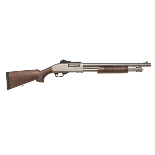 Tokarev TX3, 12 Ga, 18.5" Barrel, Nickel Finish, Walnut, 5rd