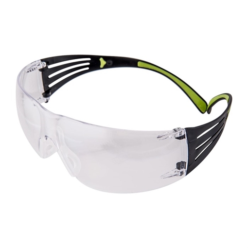 3m Company CLEAR SECUREFIT SHOOTING GLASSES BLACK 7100256588