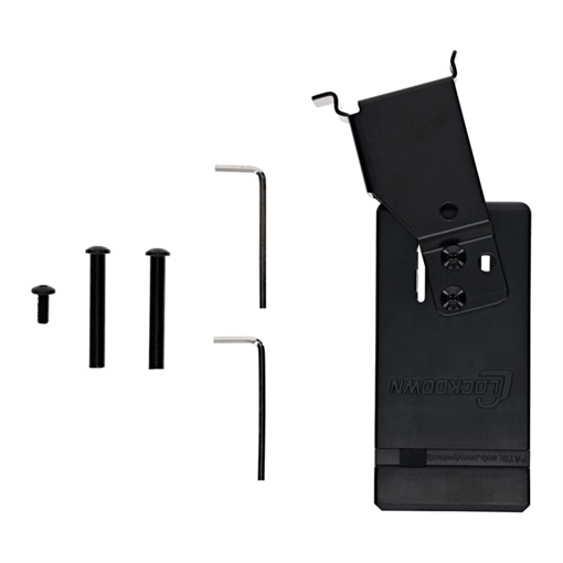 Lockdown Safe & Security Acc. SECUREWALL HANGER FOR AR-15 BLACK 1196116