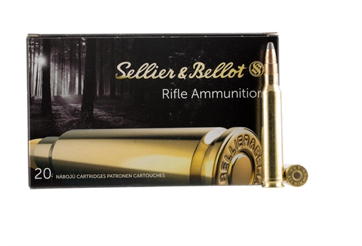 Sellier & Bellot Rifle 300WinMag 180gr Soft Point Cut Through Edge 20 Per Box/20 Case SB300B
