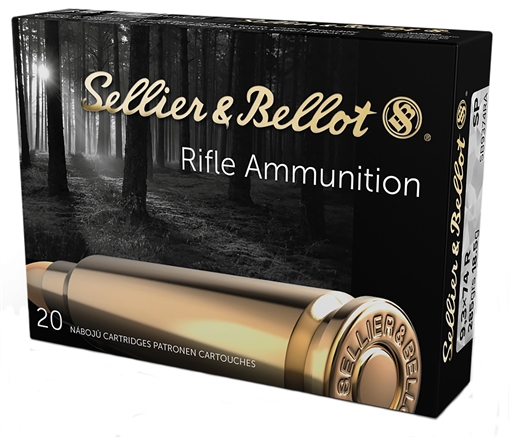 Sellier & Bellot Rifle 9.3mmx74R 286gr Soft Point 20 Per Box/18 Case SB9374RA
