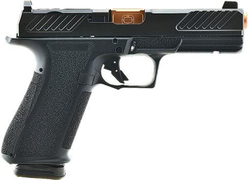 Shadow Systems DR920 Combat 9mm, 4.5" Bronze Barrel, Black, Optic Ready, 17rd